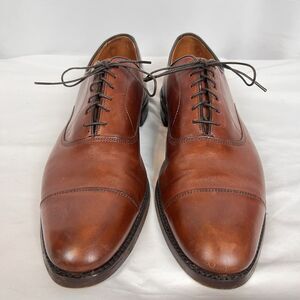 ALLEN EDMONDS Park Avenue Men's Brown Leather Cap Toe Oxford US 13AA Made in USA